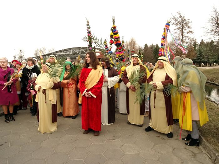 Sępólno: Procesja Palmowa