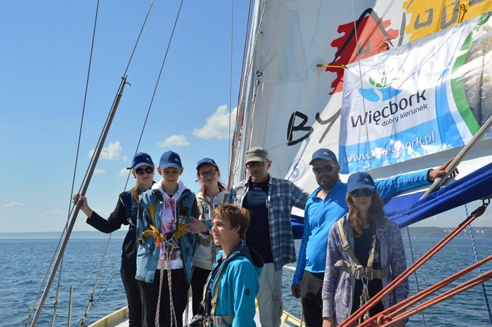 Więcborski "Kurs na Horn" czyli gimnazjaliści pod żaglami