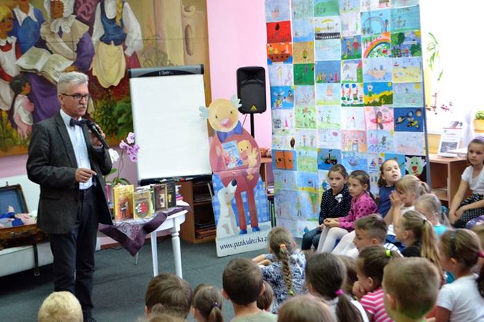 Sępólno: Spotkanie z autorem książek dla dzieci ? Wojciechem Widłakiem