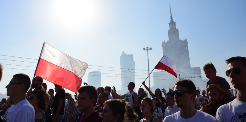 73 rocznica wybuchu Powstania Warszawskiego. Obchody w stolicy - fot. Grzegorz Tomasik