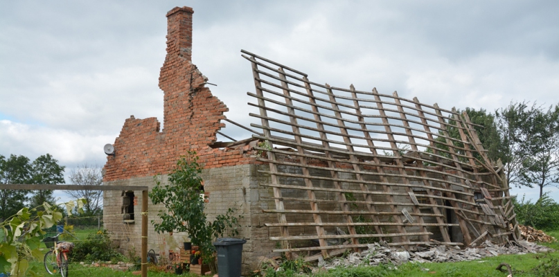 Ogromne zniszczenia po piątkowej nawałnicy - fot. Marcin Misiak