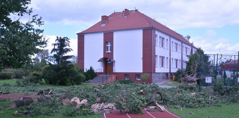 Trzeci dzień walki ze skutkami nawałnicy - fot. Marcin Misiak