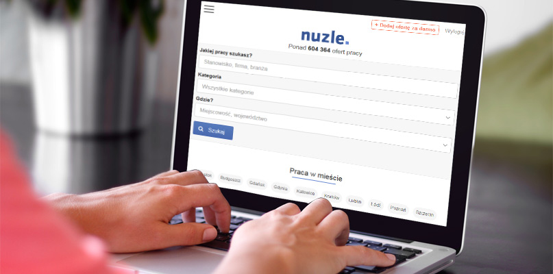 Znajdź pracę na Nuzle.pl