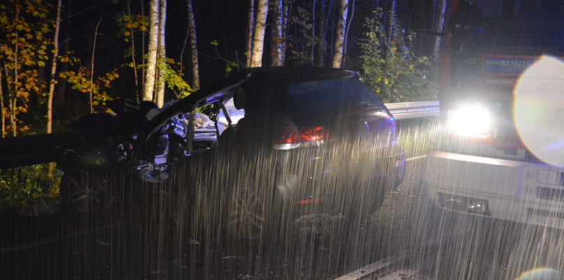 Tragiczny wypadek na drodze krajowej nr 25