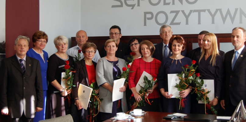 Dzień Edukacji Narodowej. Nagrody burmistrza w gminie Sępólno Krajeńskie - fot. Ewa Szydeł