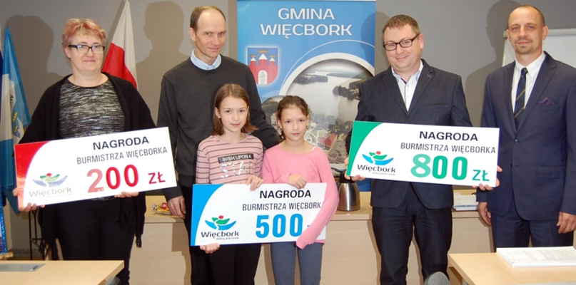Laureaci konkursu Razem Promujemy Więcbork - fot. Ewa Szydeł