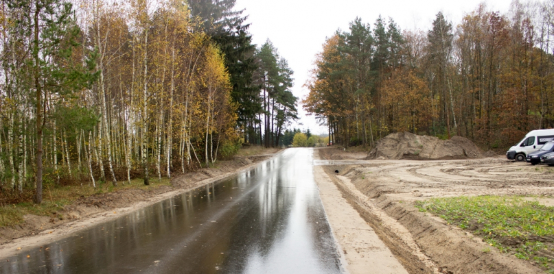 Droga Zboże - Nowy Dwór jest już gotowa - fot. UM Sępólno Krajeńskie
