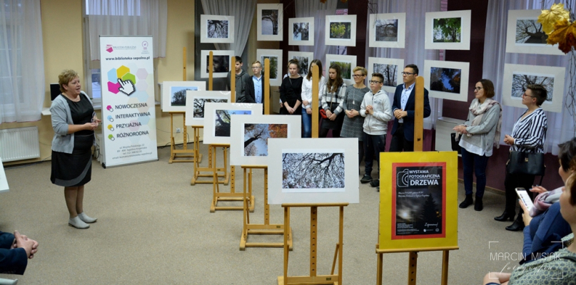 XIX TKCh - Drzewa w sępoleńskiej bibliotece - fot. Marcin Misiak