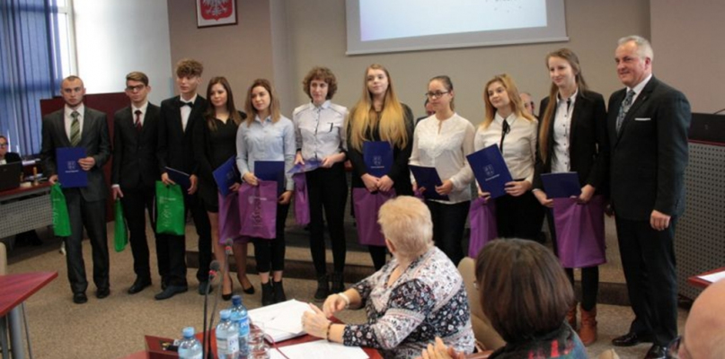 Stypendia Starosty rozdane - fot. Kamila Jabłońska