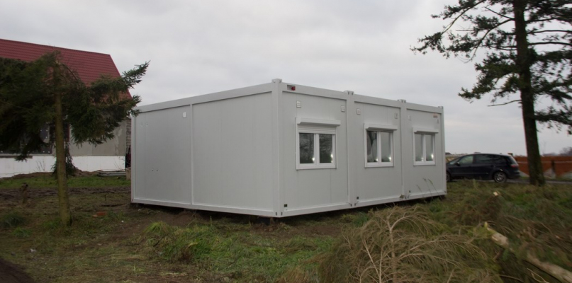 Sępólno: Kontenery mieszkalne już są - fot. UM Sępólno Krajeńskie