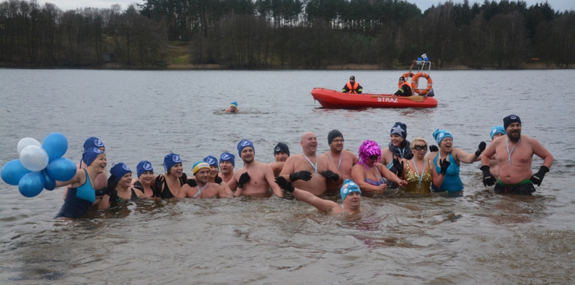 Powitanie Nowego Roku na sępoleńskiej plaży (FOTO) 