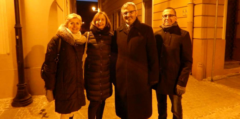 Delegacja z Hellevoetsluis w powiecie nakielskim - fot. Starostwo Powiatowe w Sępólnie Krajeńskim