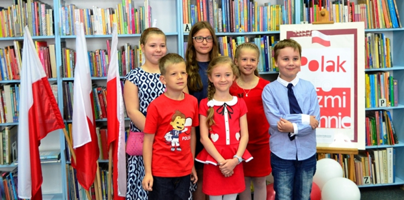 Dumni z Polski od najmłodszych lat - fot. Biblioteka Publiczna Sępólno Krajeńskie
