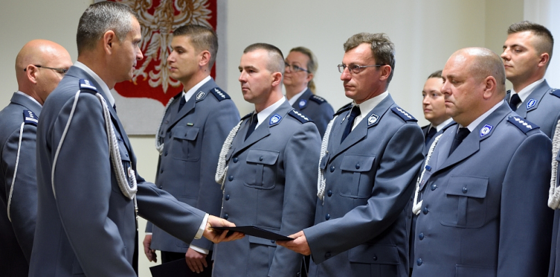 Policjanci z Nakła obchodzili swoje święto - fot. KPP Nakło nad Notecią