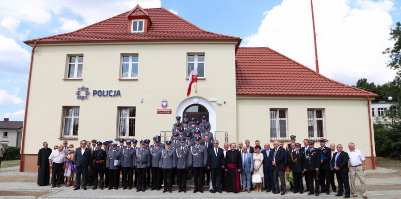 Posterunek Policji w Kamieniu Krajeńskim przywrócony - fot. KPP Sępólno Krajeńskie