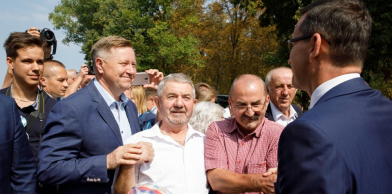 Premier Mateusz Morawiecki w województwie kujawsko-pomorskim - fot. Krystian Maj / KPRM