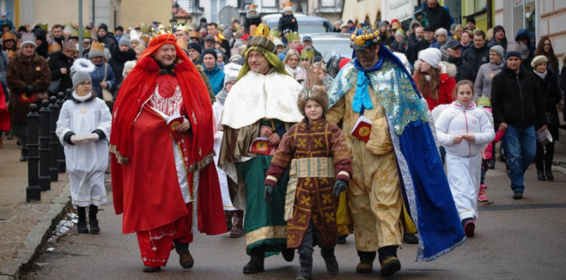 Orszak Trzech Króli w Człuchowie - fot. UM Człuchów