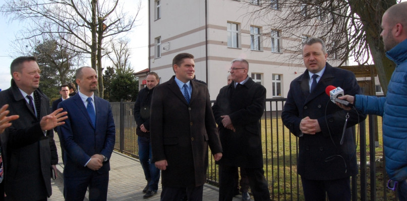 Wojewoda Mikołaj Bogdanowicz odwiedził powiat sępoleński