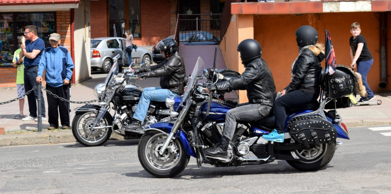 Otwarcie sezonu motocyklowego w powiecie sępoleńskim - fot. Andrzej Ossowski