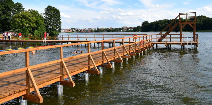 Otwarcie plaży w Sępólnie Krajeńskim - fot. Andrzej Ossowski