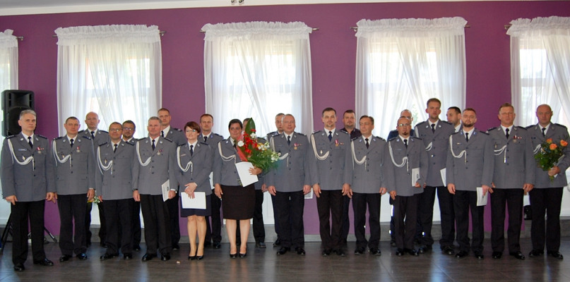 Sępoleńskie obchody Święta Policji - fot. Ewa Szydeł