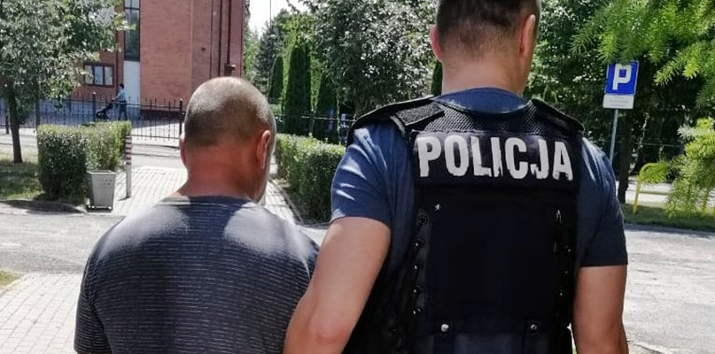 Dramatyczny pościg na krajowej dziesiątce - fot. KWP Bydgoszcz
