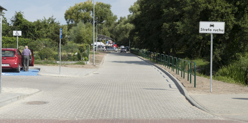 Sępólno: Droga do targowiska już gotowa - fot. UM Sępólno Krajeńskie