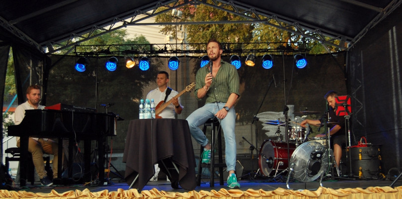 Koncert Sławka Uniatowskiego w Więcborku