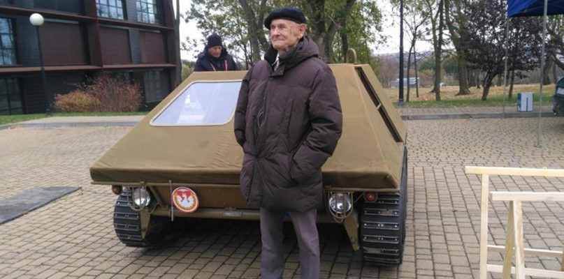 płk. inż. Zbigniew Węglarz przy MPG-69