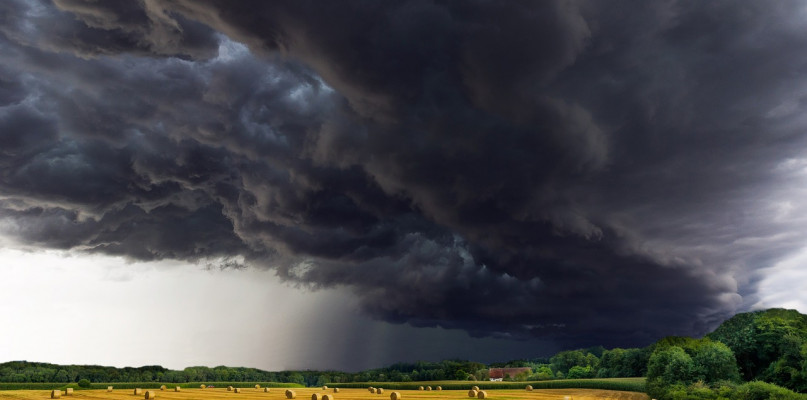 Uwaga! Burze z gradem w naszym regionie - fot. poglądowa Pixabay