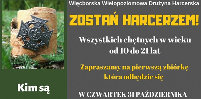Więcbork: Zostań harcerzem!