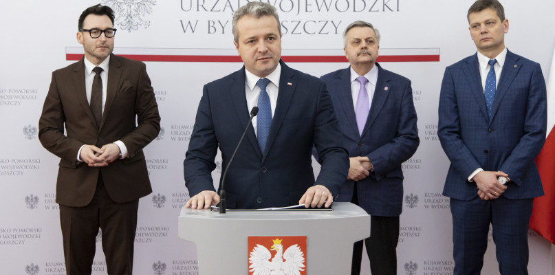 Wojewoda podsumował działania na wypadek wystąpienia epidemii koronawirusa - fot. KPUW w Bydgoszczy
