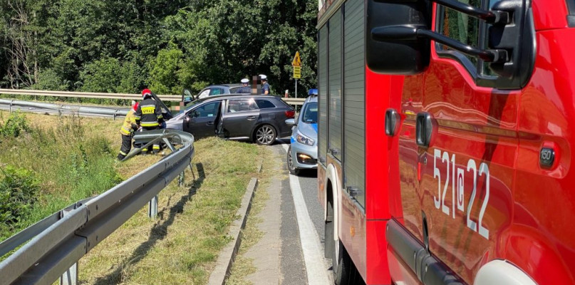 Obodowo: Zderzenie dwóch osobówek na krajowej 25 - fot. wiecbork112.pl