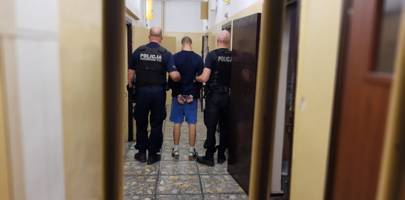 Areszty za pobicie mieszkańców Krajenki - fot. KPP Złotów