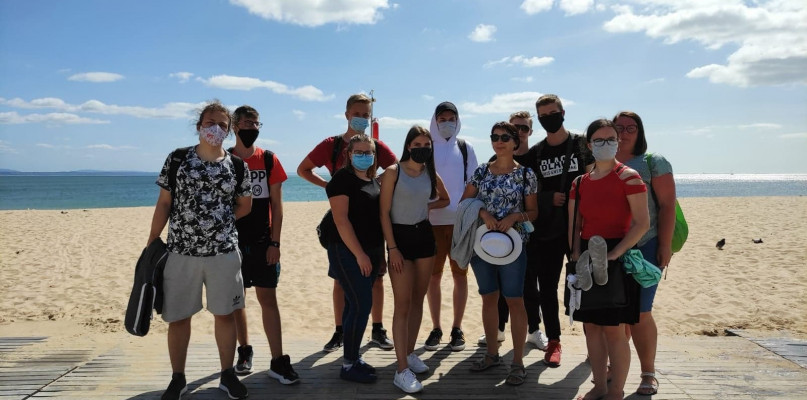 Nauka zawodu pod słońcem Portugalii - uczniowie więcborskiego Ekonomika na stażu w Lizbonie - fot. CKZiU w Więcborku