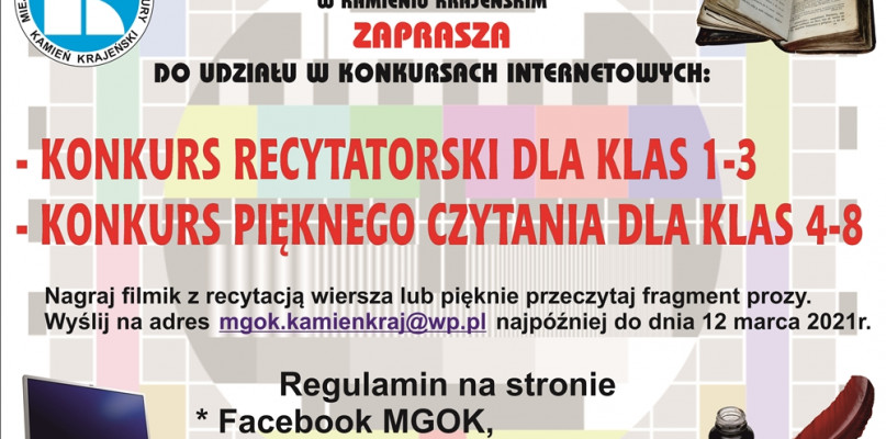 Kamień: Gminne konkursy internetowe dla dzieci