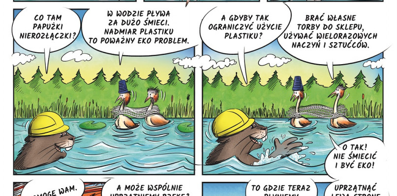 Edukacyjne komiksy ekologiczne