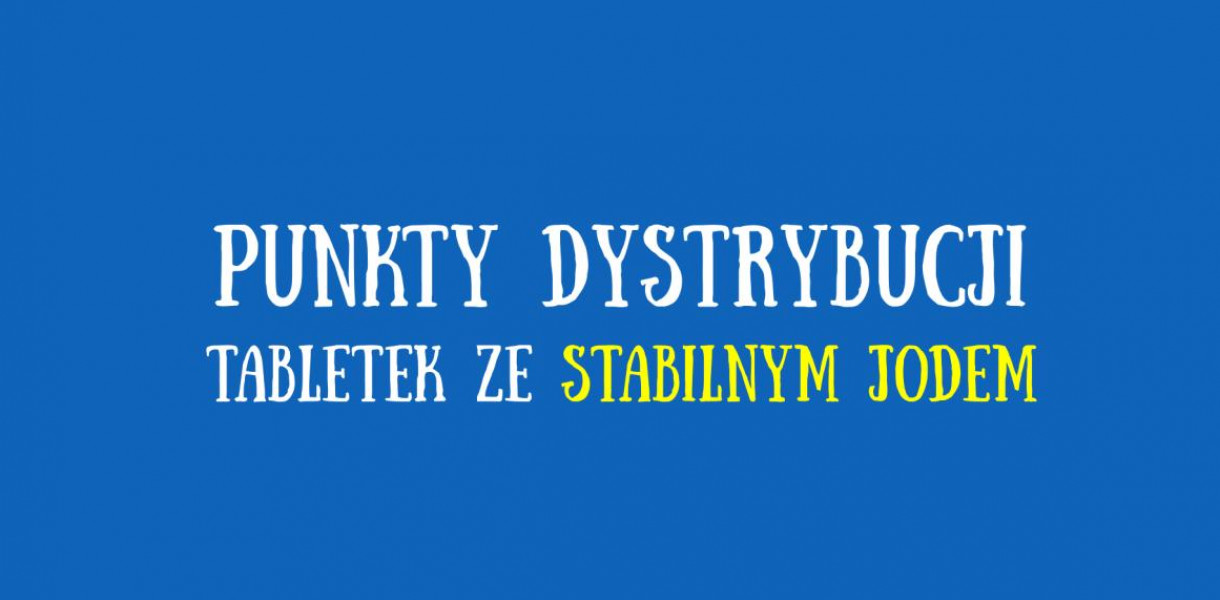 Punkty dystrybucji tabletek jodku potasu w Mieście Człuchów