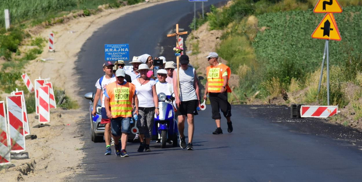 Krajeńscy pielgrzymi w drodze