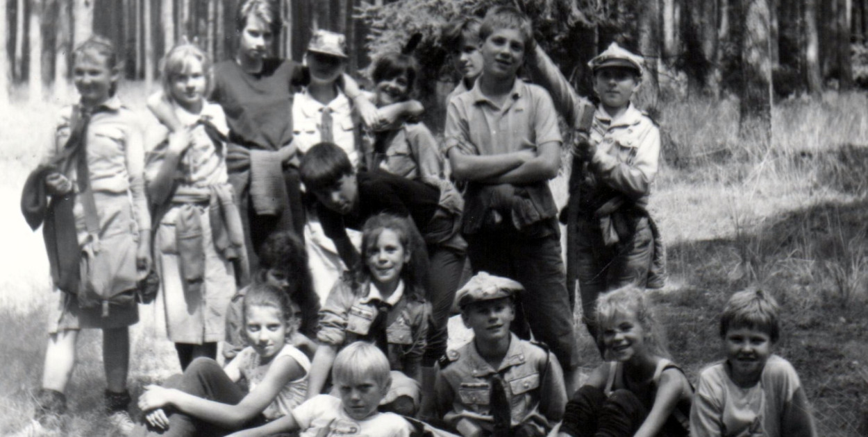 Rycerze Puszczy - Wilk Przewodnik zaprasza sępoleńskich harcerzy na wędrówkę - fot. archiwum Sępoleńskiej Drużyny Harcerzy 