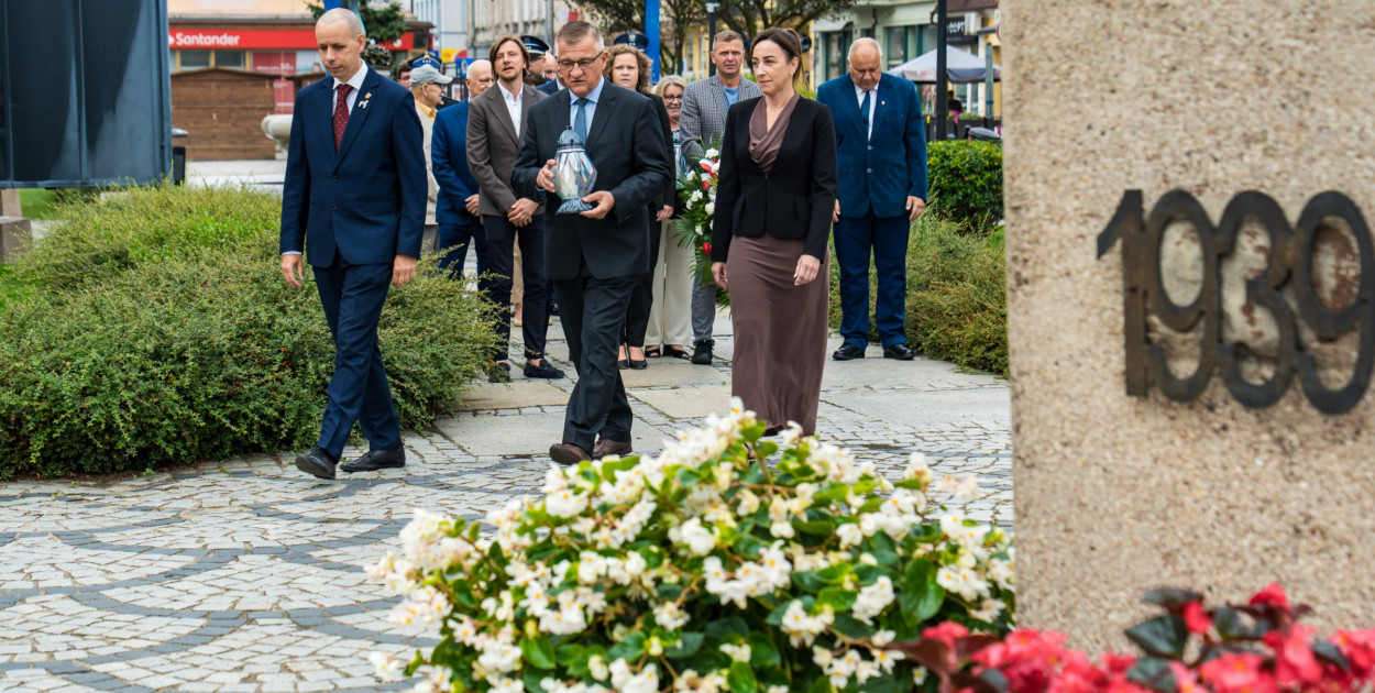 Nakło Uczcili pamięć września - fot. Tomasz Rogacki
