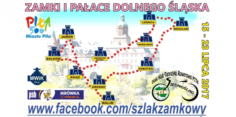 Wyprawa rowerowe "Zamki i pałace Dolnego Śląska"