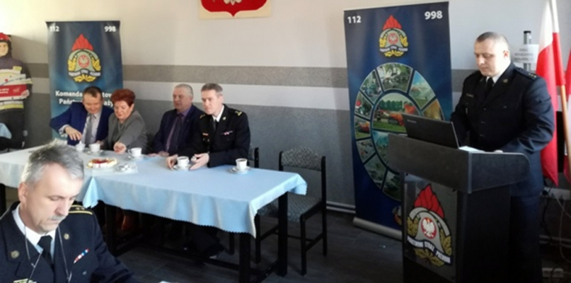 Strażacy ze Złotowa podsumowali 2017 rok - fot. KP PSP Złotów