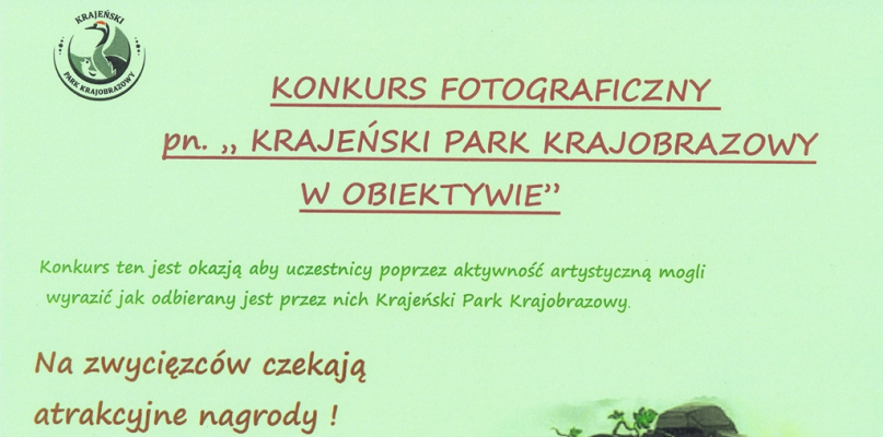 Krajeński Park Krajobrazowy w obiektywie - konkurs fotograficzny