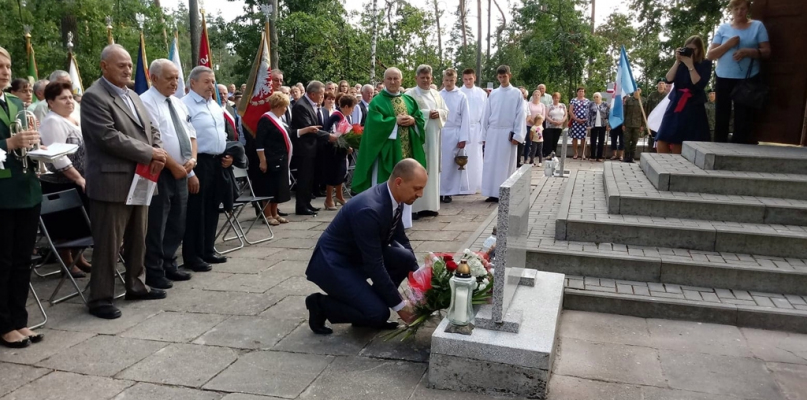 Msza święta w intencji ofiar niemieckiego obozu w Karolewie - fot. Ewa Szydeł