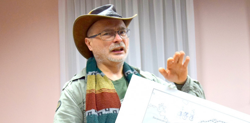 Spotkanie z podróżnikiem Robertem Czerniakiem - fot. Andrzej Ossowski