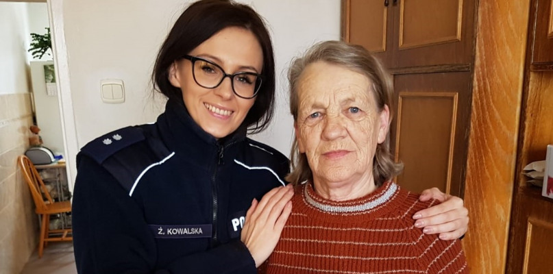 Brawo! 78-letnia seniorka nie dała się oszukać - fot. KPP Piła