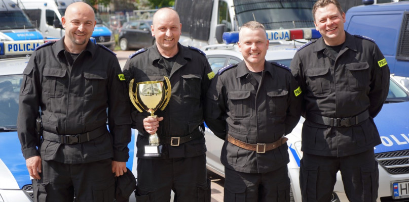 Policjant Służby Kryminalnej Roku 2019 - policjanci z Sępólna najlepszą drużyną w eliminacjach