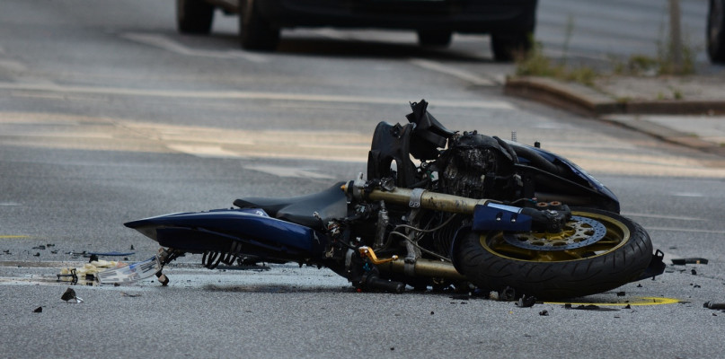 Pasażerka motocykla poniosła śmierć na miejscu - fot. poglądowa Pixabay