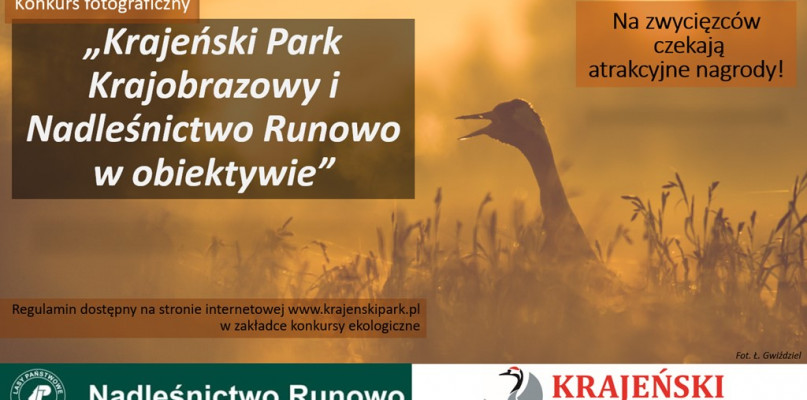 Konkurs fotograficzny "Krajeński Park Krajobrazowy i Nadleśnictwo Runowo w obiektywie"